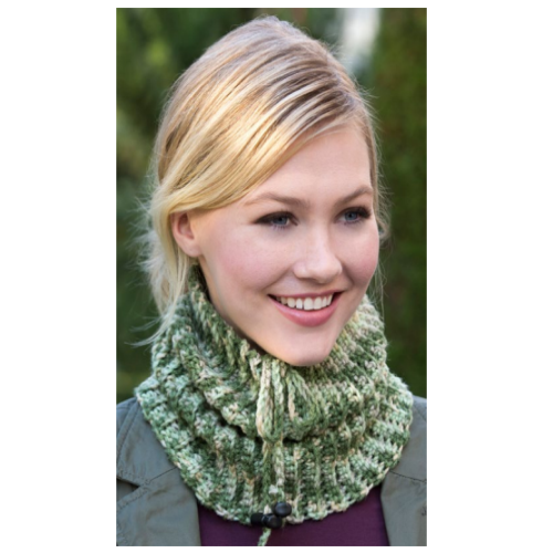 Red Heart Yarns Aran Cowl - Crochet Pattern | PDF Download