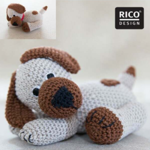 Rico Harold The Dog - Crochet Pattern | PDF Download