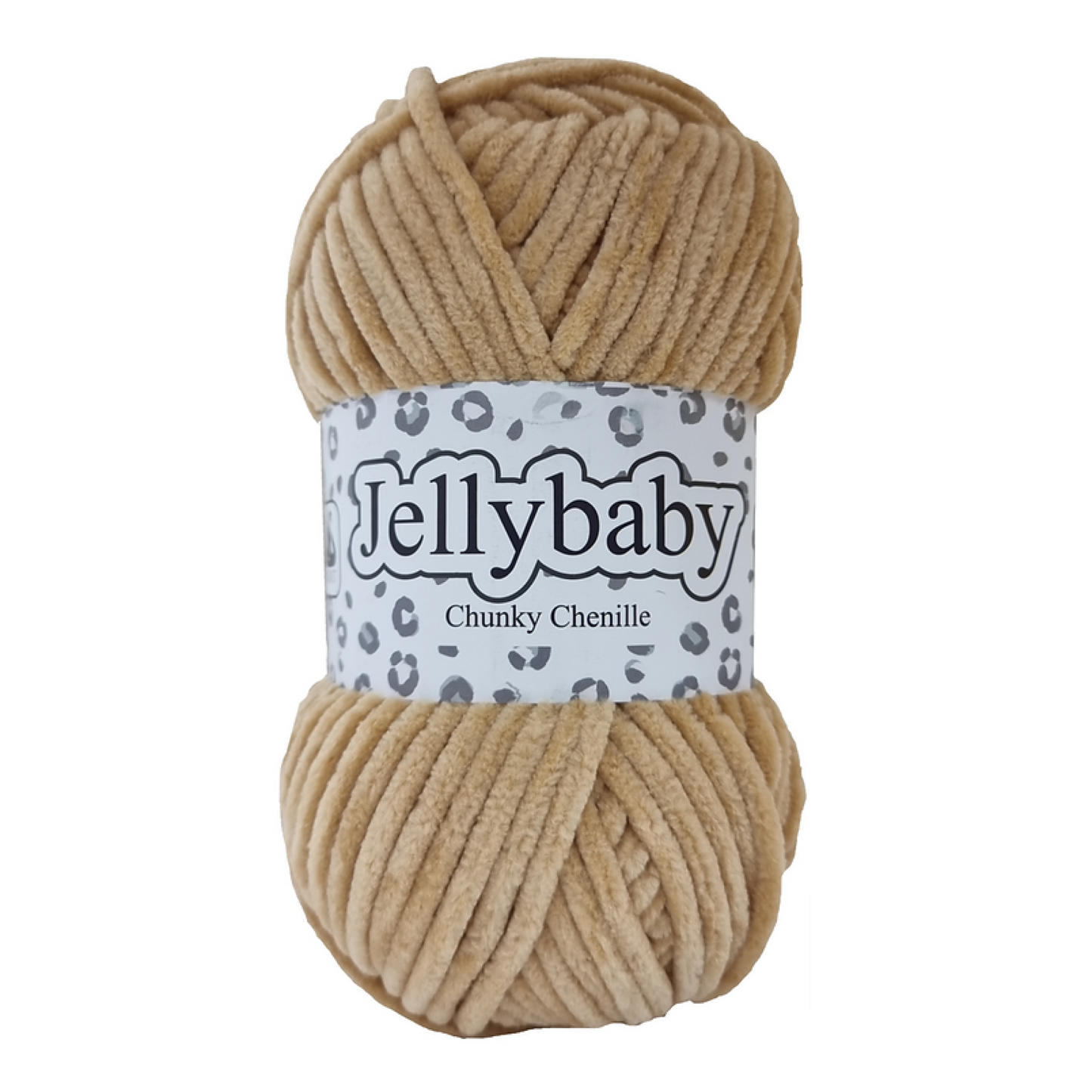 Cygnet Yarns - Jellybaby Chenille - Chunky - 100g Ball - 013 Teddy