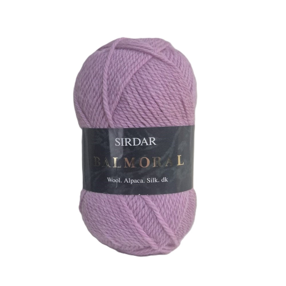 Sirdar - Balmoral - DK Yarn - Wool Alpaca Silk Mix - 50g Ball - Rose Blush