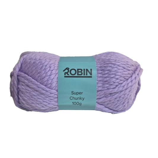 Robin - Super Chunky Yarn - 100g Ball - Lupin
