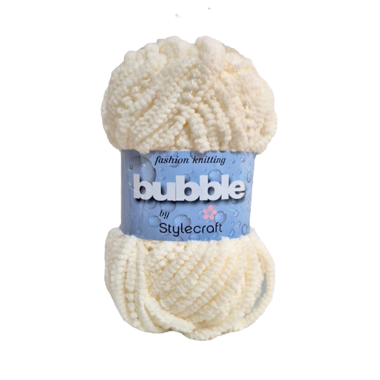 Stylecraft - Bubble - DK Yarn - 50g Ball - Shade 2367 Cream