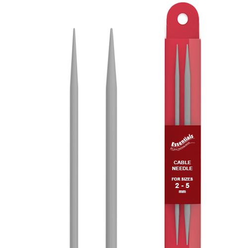 Whitecroft Essentials - Cable Needles - Size 2mm to 5mm