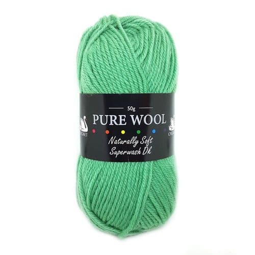 Cygnet Pure Wool Superwash DK – Everglade (2817) – 50g Ball