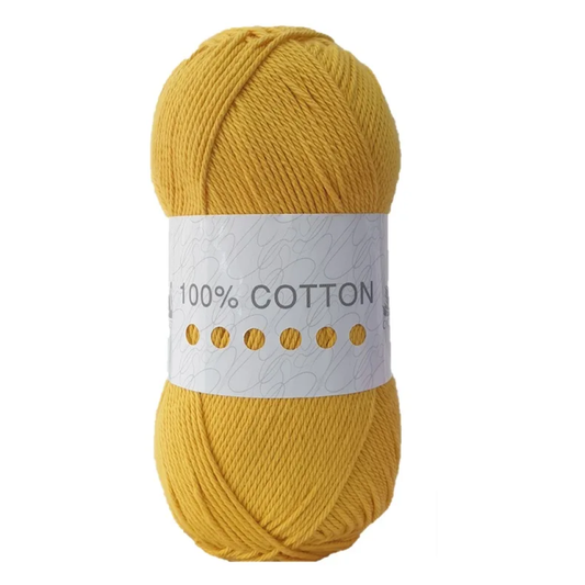 Cygnet Yarns - 100% Cotton - 100g Ball - 3184 Golden