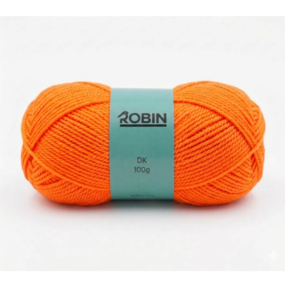 Robin DK Double Knit Yarn – Jaffa (063) – 100g Ball