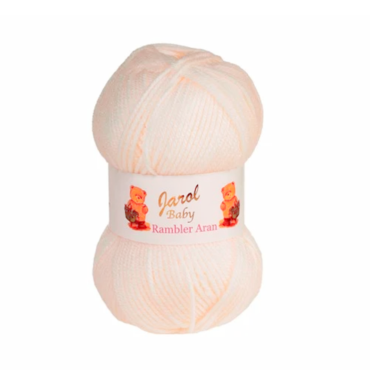 Jarol Yarns - Baby Rambler Aran - 100g Ball - 44307 Peach