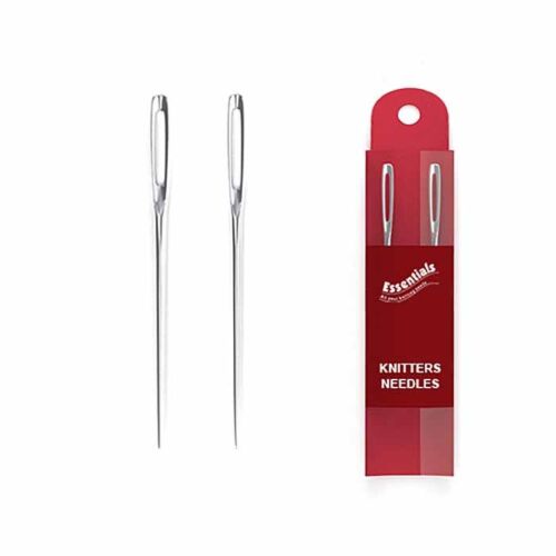 Whitecroft Essentials - Knitters Sewing Needles - Pack of 2