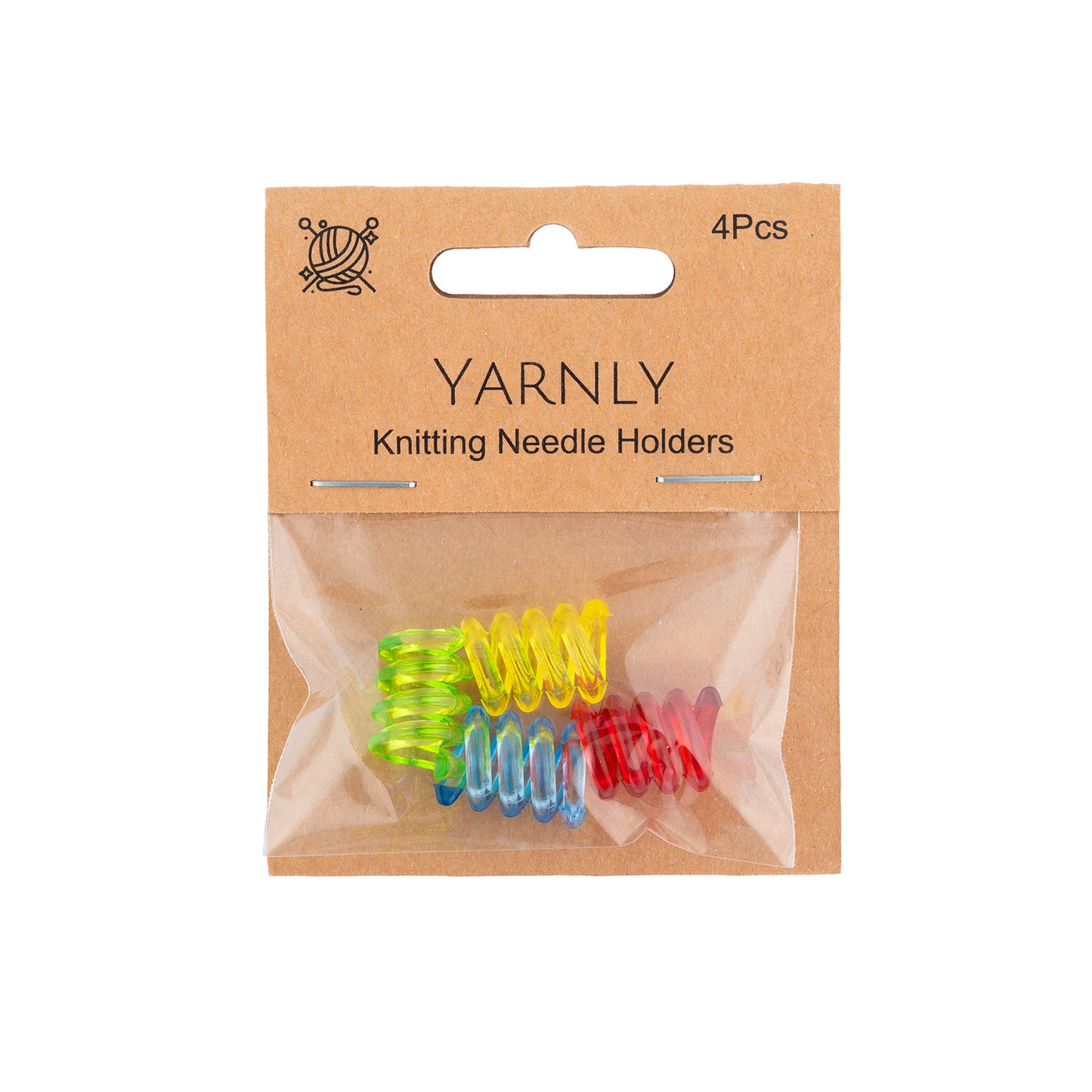 Yarnly - Knitting Needle Holders - Pack of 4