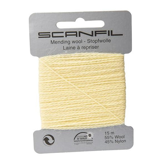 Scanfil - Mending Wool Thread - 15m - 045 Lemon