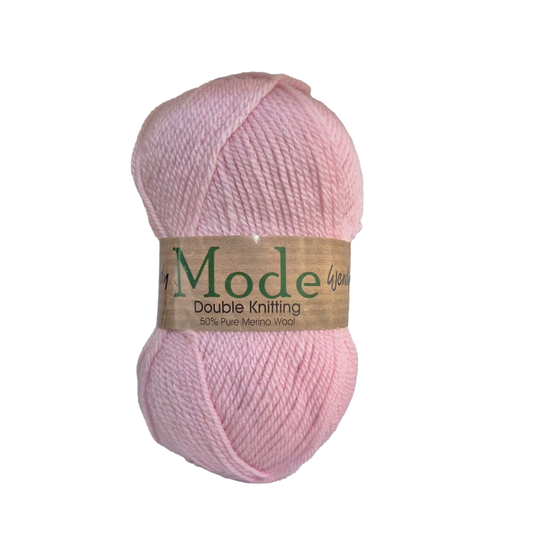 Wendy - Mode - Double Knitting Yarn - 50% Merino - 50g Ball - 230 Pink