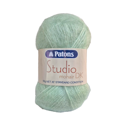 Patons - Studio Mohair DK - 50g Ball - Shade 24 Mint Green