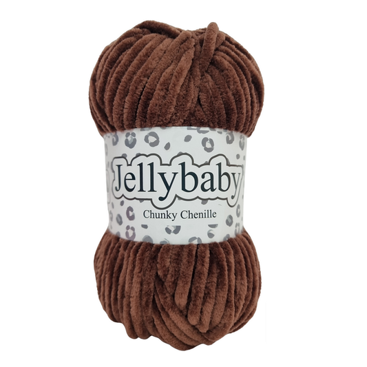 Cygnet Yarns - Jellybaby Chenille - Chunky - 100g Ball - 019 Moose
