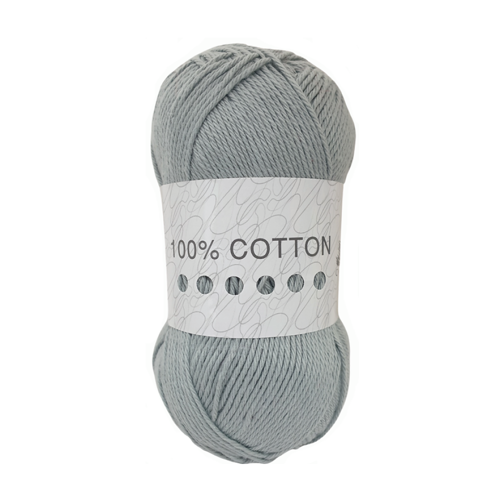 Cygnet Yarns - 100% Cotton - 100g Ball - 6808 Pearl Grey