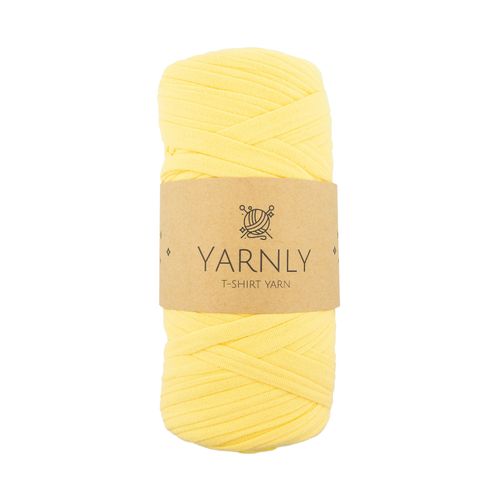 Yarnly - Polyester T-Shirt Yarn - 200g Ball - Lemon