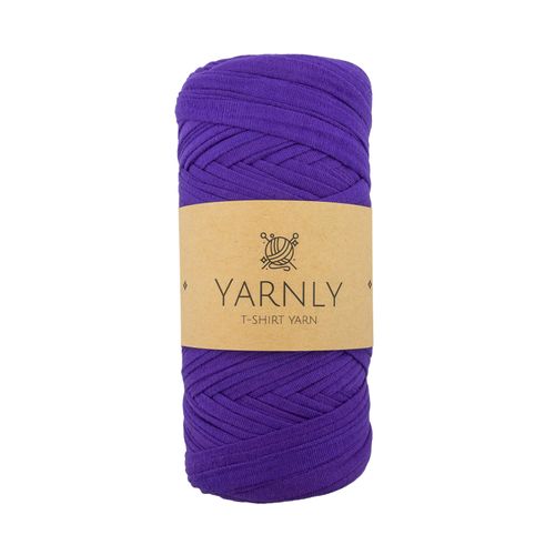 Yarnly - Polyester T-Shirt Yarn - 200g Ball - Purple