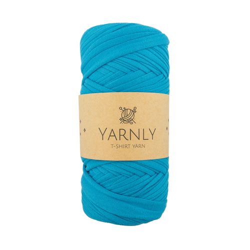 Yarnly - Polyester T-Shirt Yarn - 200g Ball - Turquoise