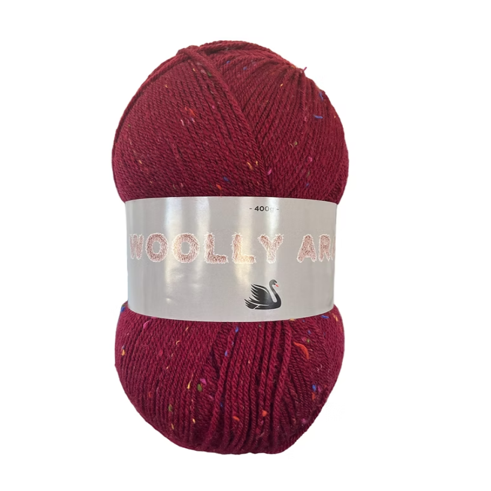 Cygnet - Woolly Aran Yarn - 400g Ball - 4900 Corn Poppy
