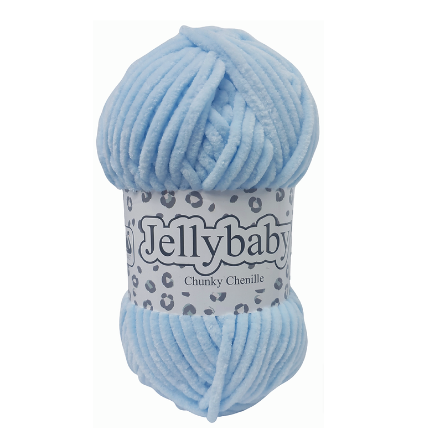Cygnet Yarns - Jellybaby Chenille - Chunky - 100g Ball - 006 Powder Blue