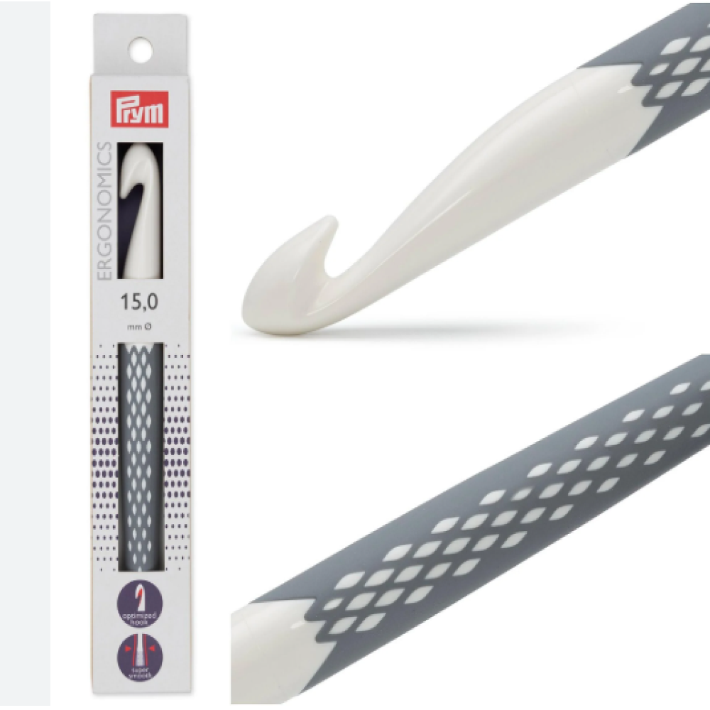 Prym - Ergonomics Crochet Hook - 15mm
