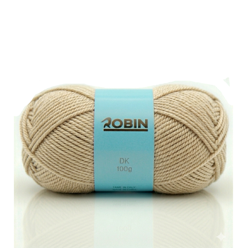 Robin DK Double Knit Yarn – Honey (129) – 100g Ball