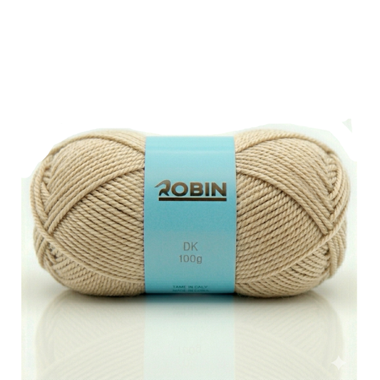 Robin DK Double Knit Yarn – Honey (129) – 100g Ball