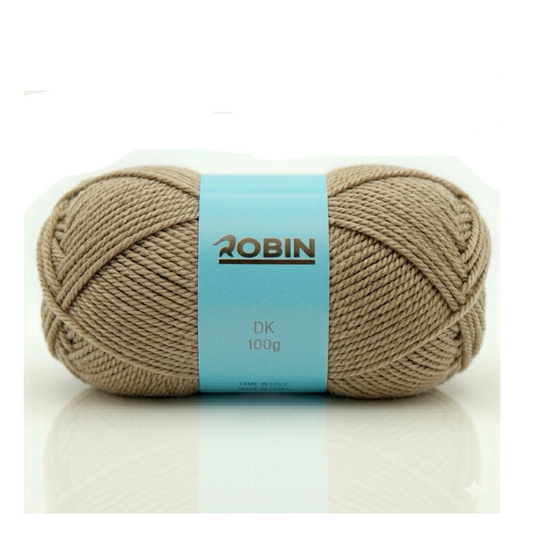 Robin DK Double Knit Yarn – Latte (142) – 100g Ball
