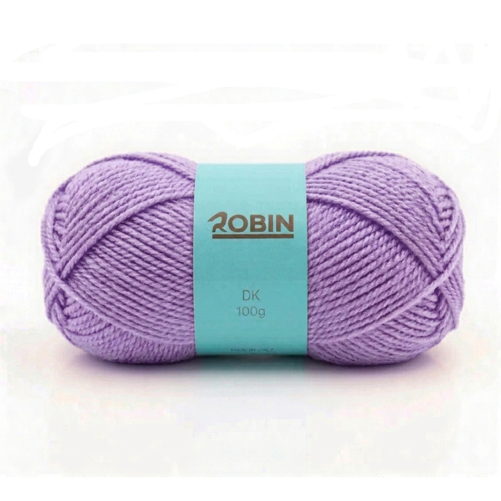 Robin DK Double Knit Yarn – Lavender (053) – 100g Ball