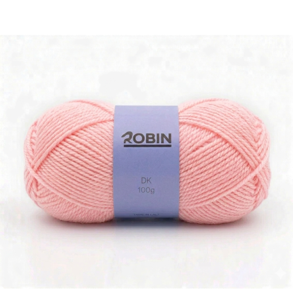 Robin DK Double Knit Yarn – Pink (042) – 100g Ball