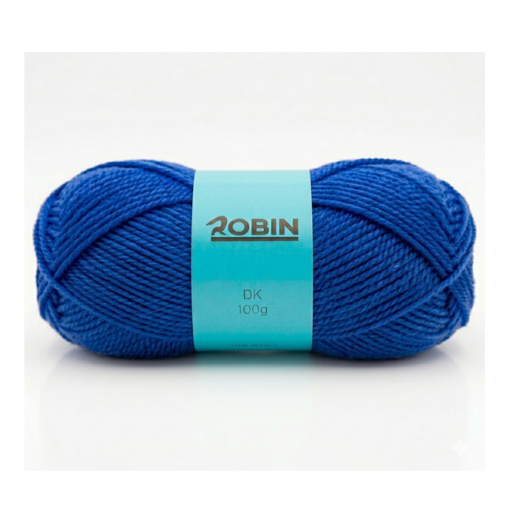 Robin DK Double Knit Yarn – Royal Blue (086) – 100g Ball