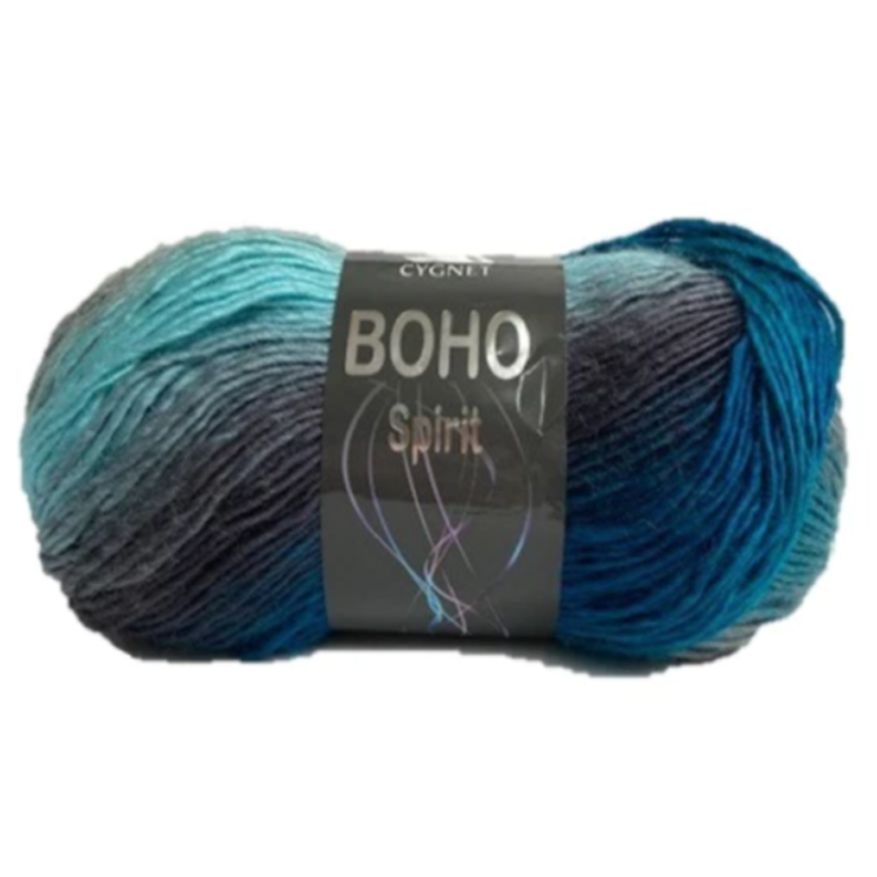 Cygnet Yarns - Boho Spirit - 100g Ball - 6334 Sapphire