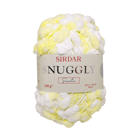 Sirdar - Snuggly Sweetie - Pom Pom Yarn - 200g Ball - 0410 Sherbet Lemon