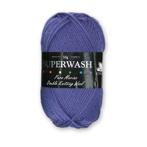Cygnet Pure Wool Superwash DK – Bluebell (2156) – 50g Ball