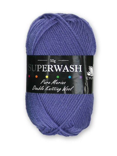Cygnet Yarns - Pure Wool Superwash DK - 50g Ball - 2156 Bluebell