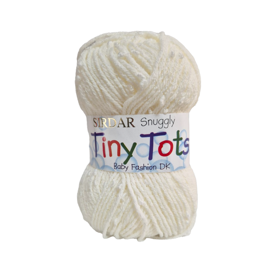 Sirdar - Snuggly Tiny Tots  - Baby DK Yarn - 50g Ball - Shade 0933 Cream
