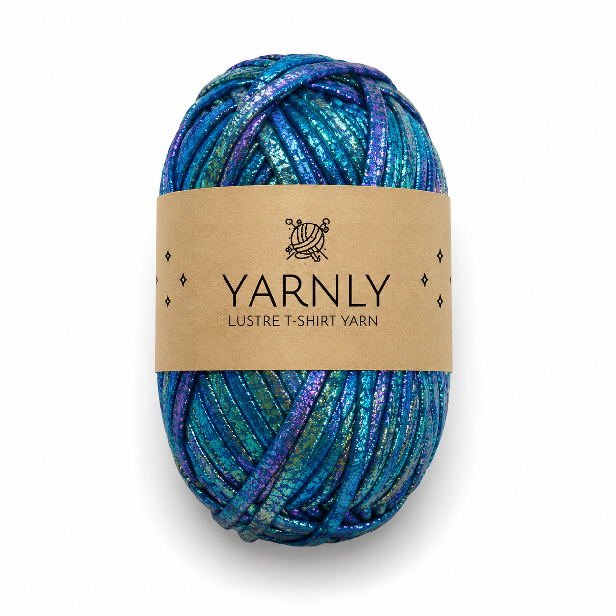 Yarnly - Lustre T-Shirt Yarn - 100g Ball - Aurora