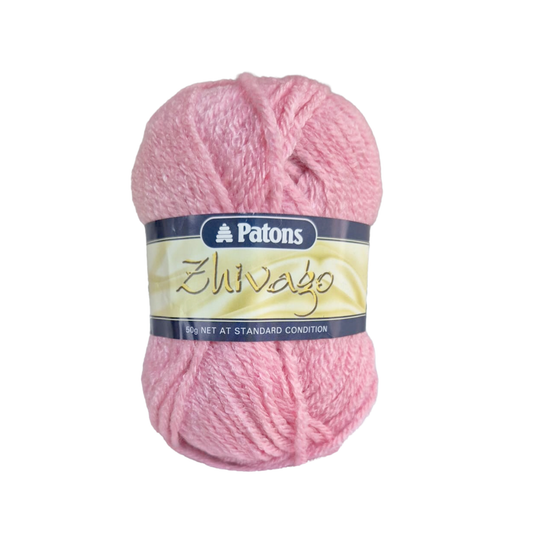 Patons - Zhivago - Aran Yarn - 50g Ball - Shade 4470 Pink