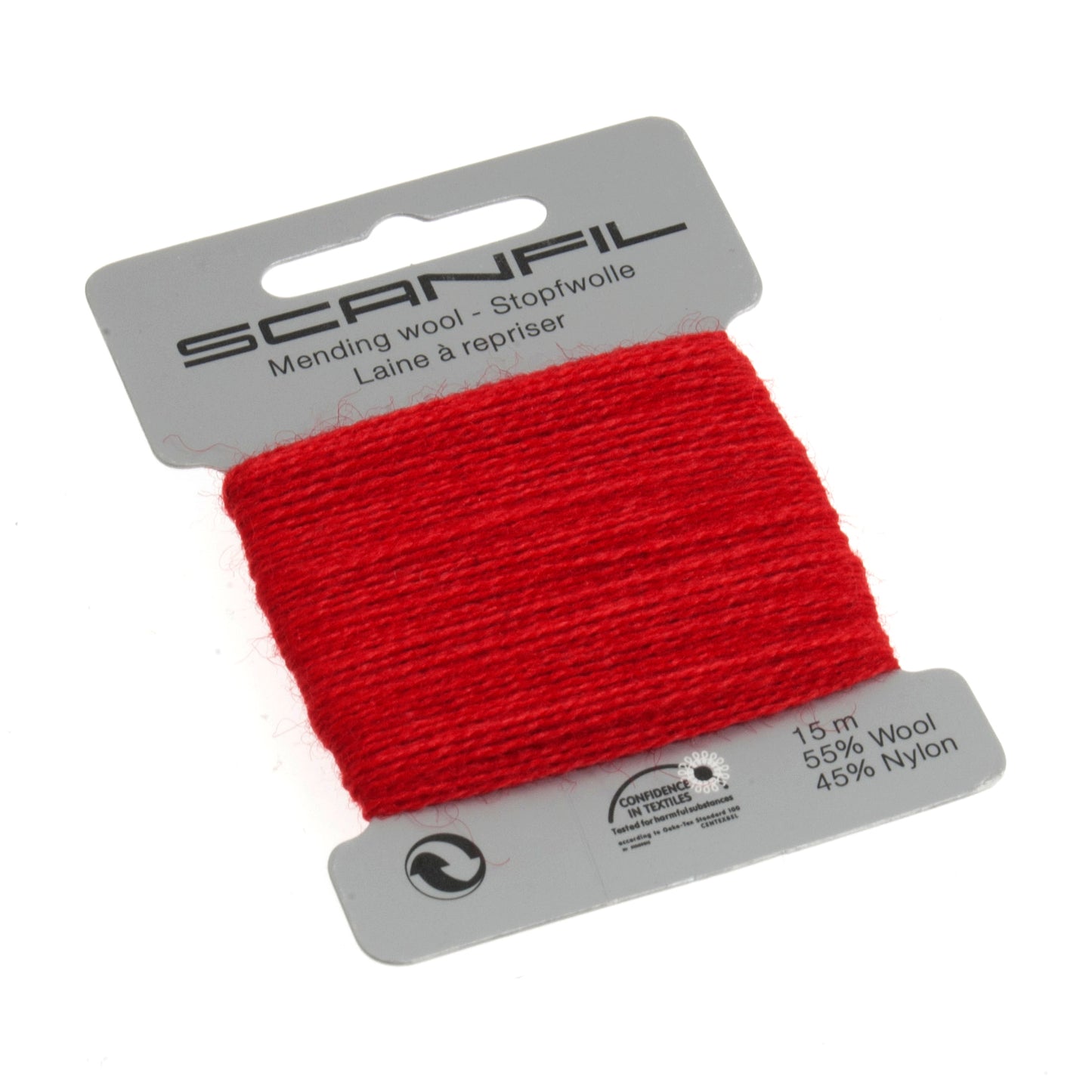 Scanfil - Mending Wool Thread - 15m - 056 Red