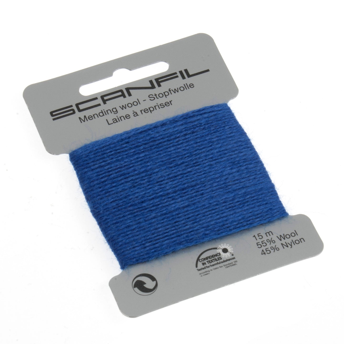 Scanfil - Mending Wool Thread - 15m - 071 Royal Blue