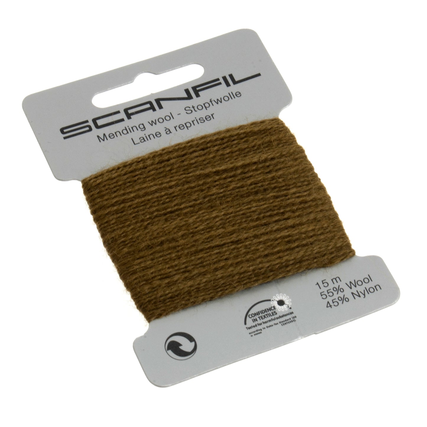 Scanfil - Mending Wool Thread - 15m - Col. 096 Olive