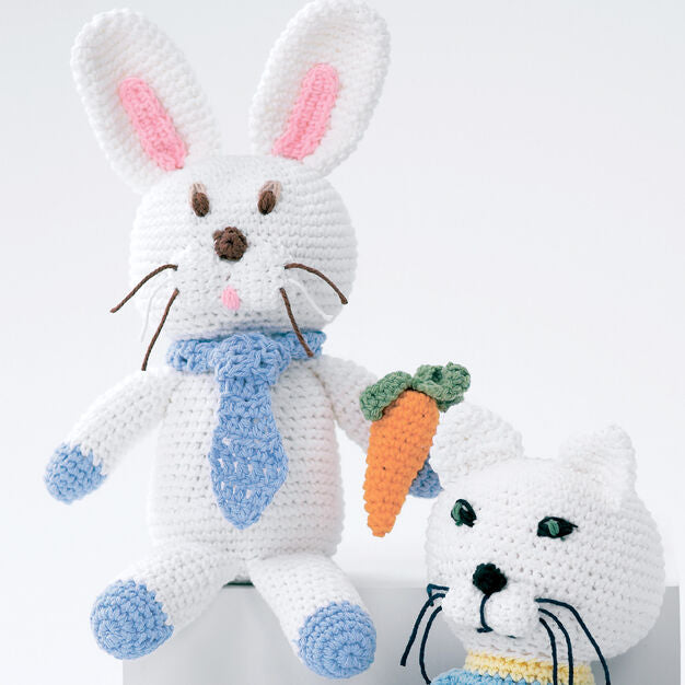 Lily Sugar ‘N Cream - Free Downloadable Pattern -  Crochet Baby’s Bunny