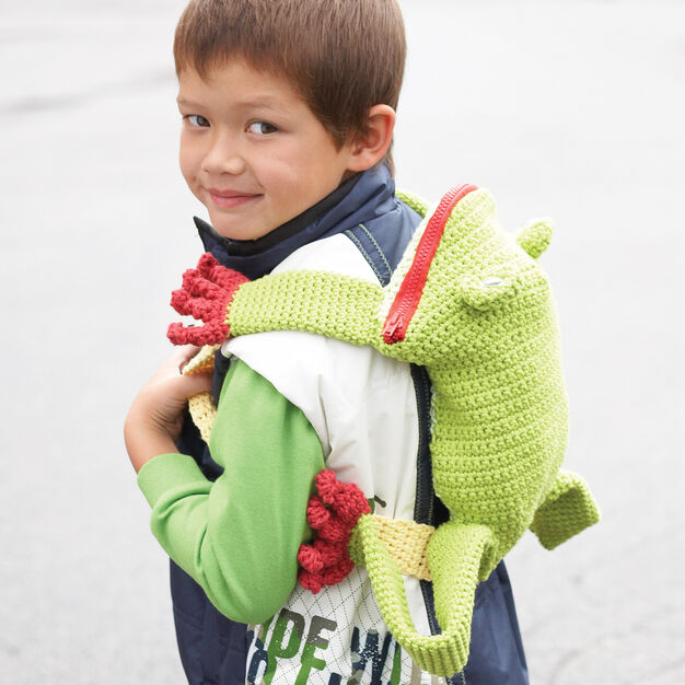Lily Sugar ‘N Cream - Free Downloadable Pattern - Crochet Frog Backpack
