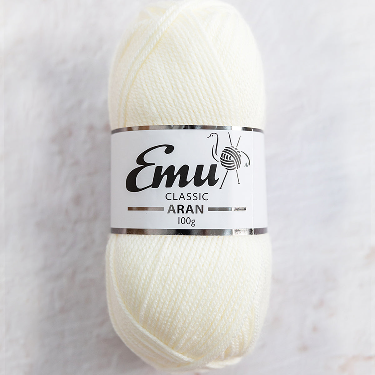 Emu Yarns - Classic Aran - 100g Ball - Cream