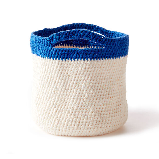Lily Sugar ‘N Cream - Free Downloadable Pattern - Crochet Handy Basket