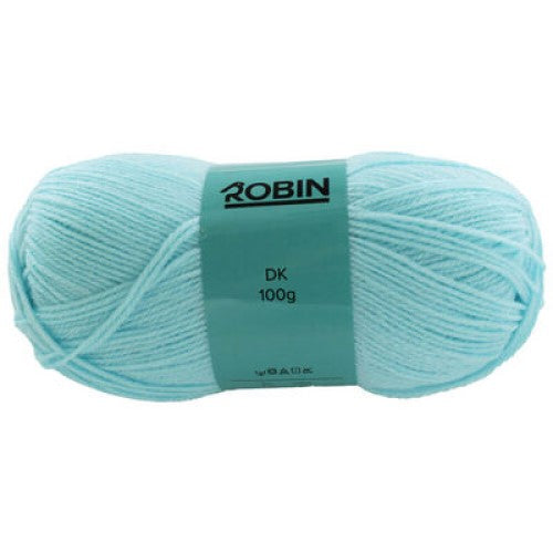 www.thewoolshop.net Robin - DK Double Knit Wool Yarn - 100g Ball - Aqua