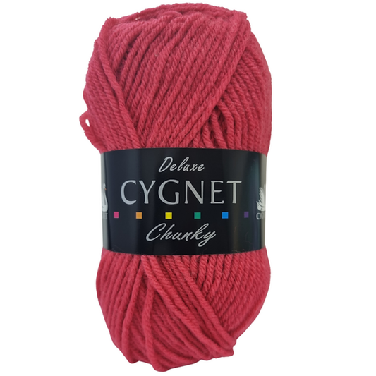 Cygnet Yarns - Chunky Wool - 100g Ball - 766 Crushed Berry