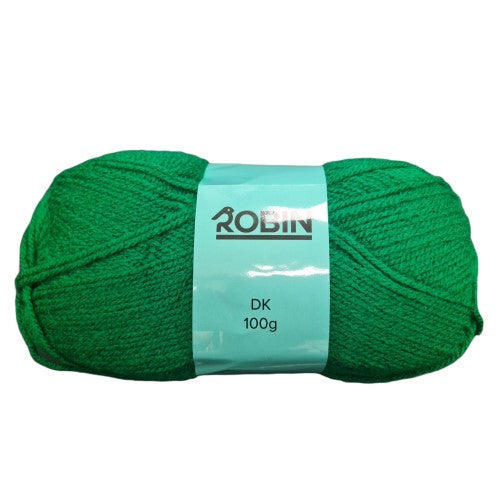 www.thewoolshop.net Robin - DK Double Knit Wool Yarn - 100g Ball - Emerald Green