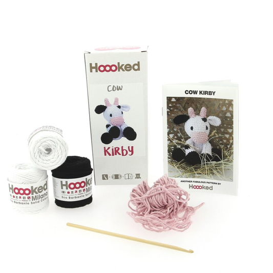 Hoooked - Crochet Kit - Kirby the Cow