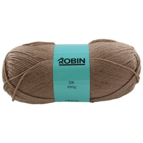 Robin - DK Double Knit Wool Yarn - 100g Ball - Latte – thewoolshop.net