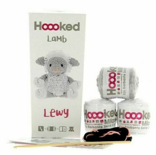 Hoooked - Crochet Kit - Lewy the Lamb